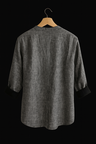 Sophia- Premium Linen Jacket – Understated Elegance