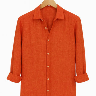RIVIERA Men Linen Shirt — Where Mediterranean Elegance Meets Modern Menswear P C Crafts
